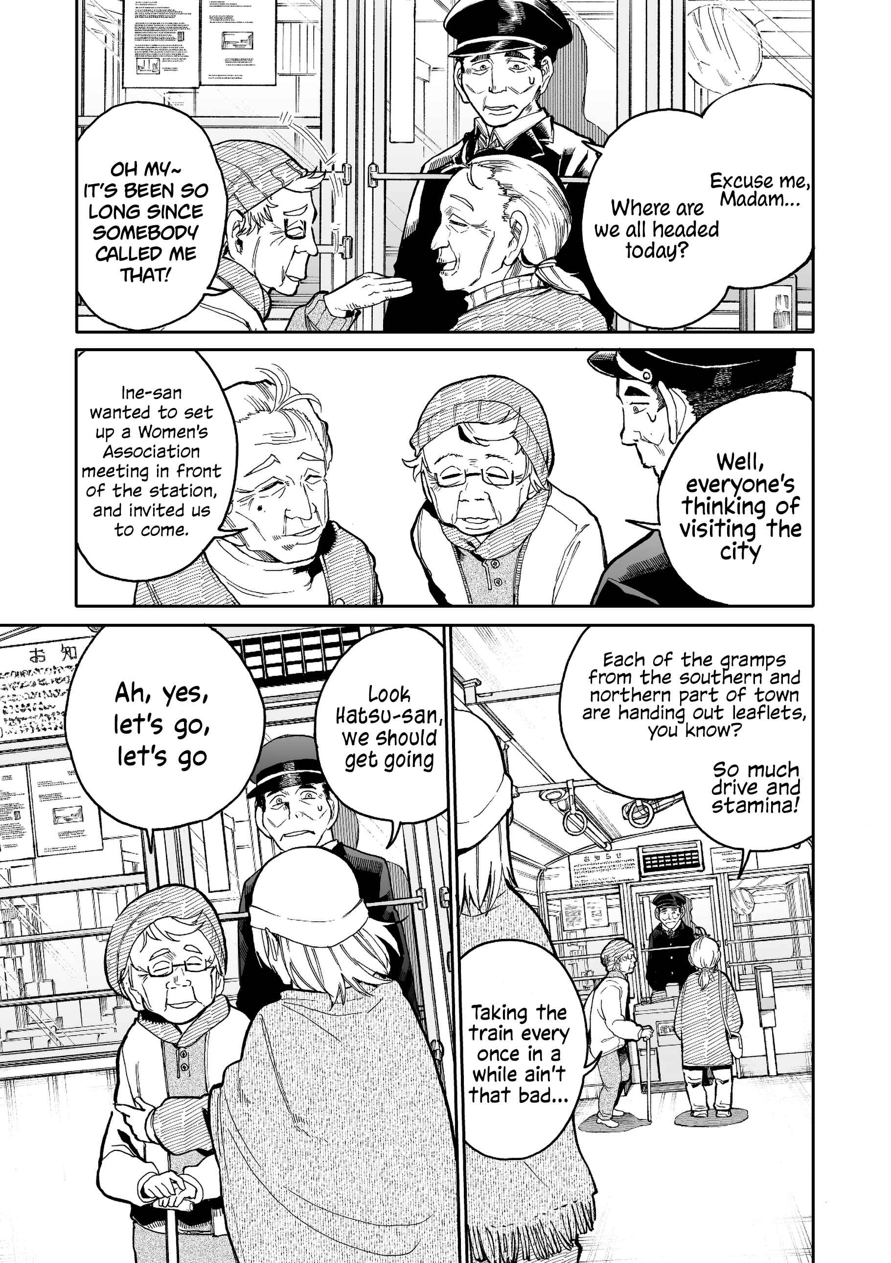 Jii-san Baa-san Wakagaeru Chapter 58 - Page 3