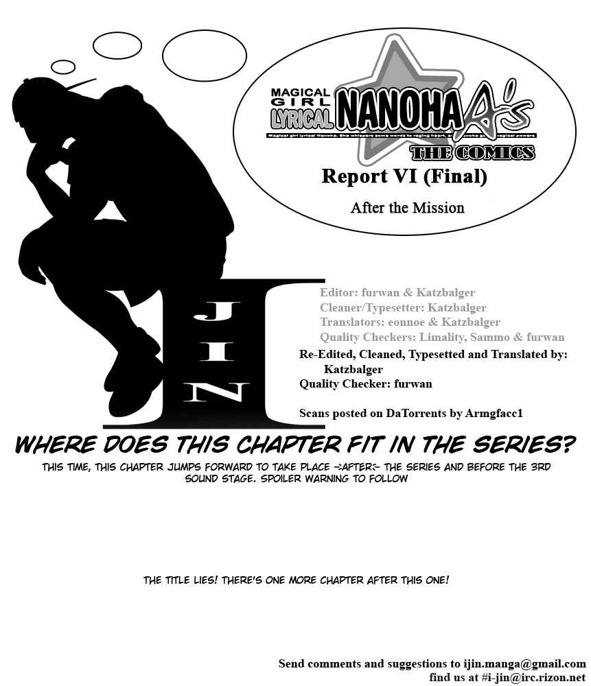 Mahou Shoujo Lyrical Nanoha A's Chapter 6 - Page 1