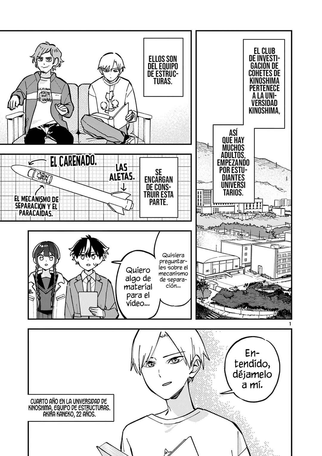 Houkago, Bokura wa Uchuu ni Madou Chapter 17 - Page 3