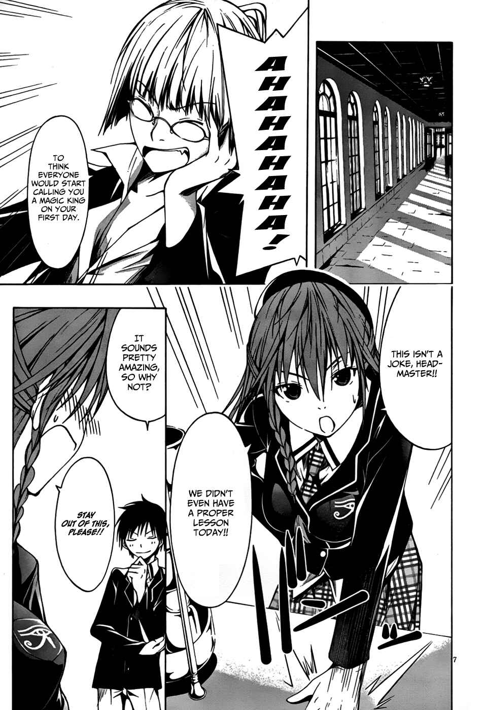Trinity Seven - 7-Nin no Masho Tsukai Chapter 1 - Page 9