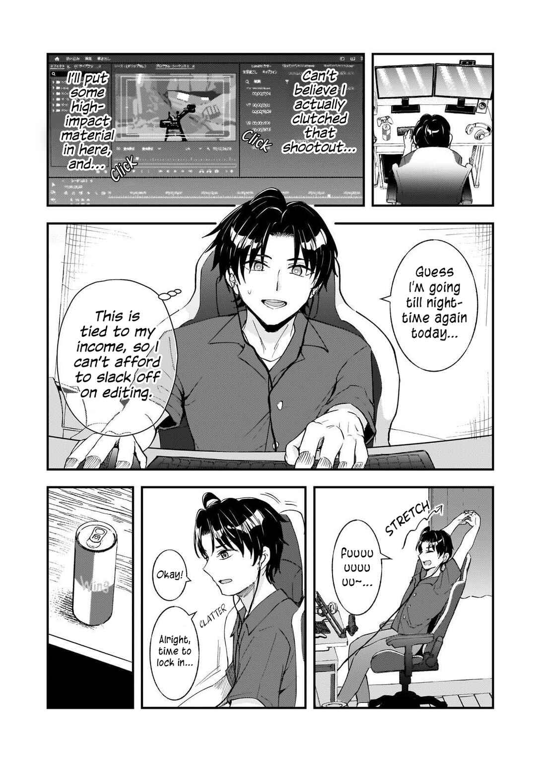 Aorikei Game Haishinsha (20-sai), Haishin no Kiri Wasure ni Yori Ii Hito Bare Suru. Chapter 9 - Page 14