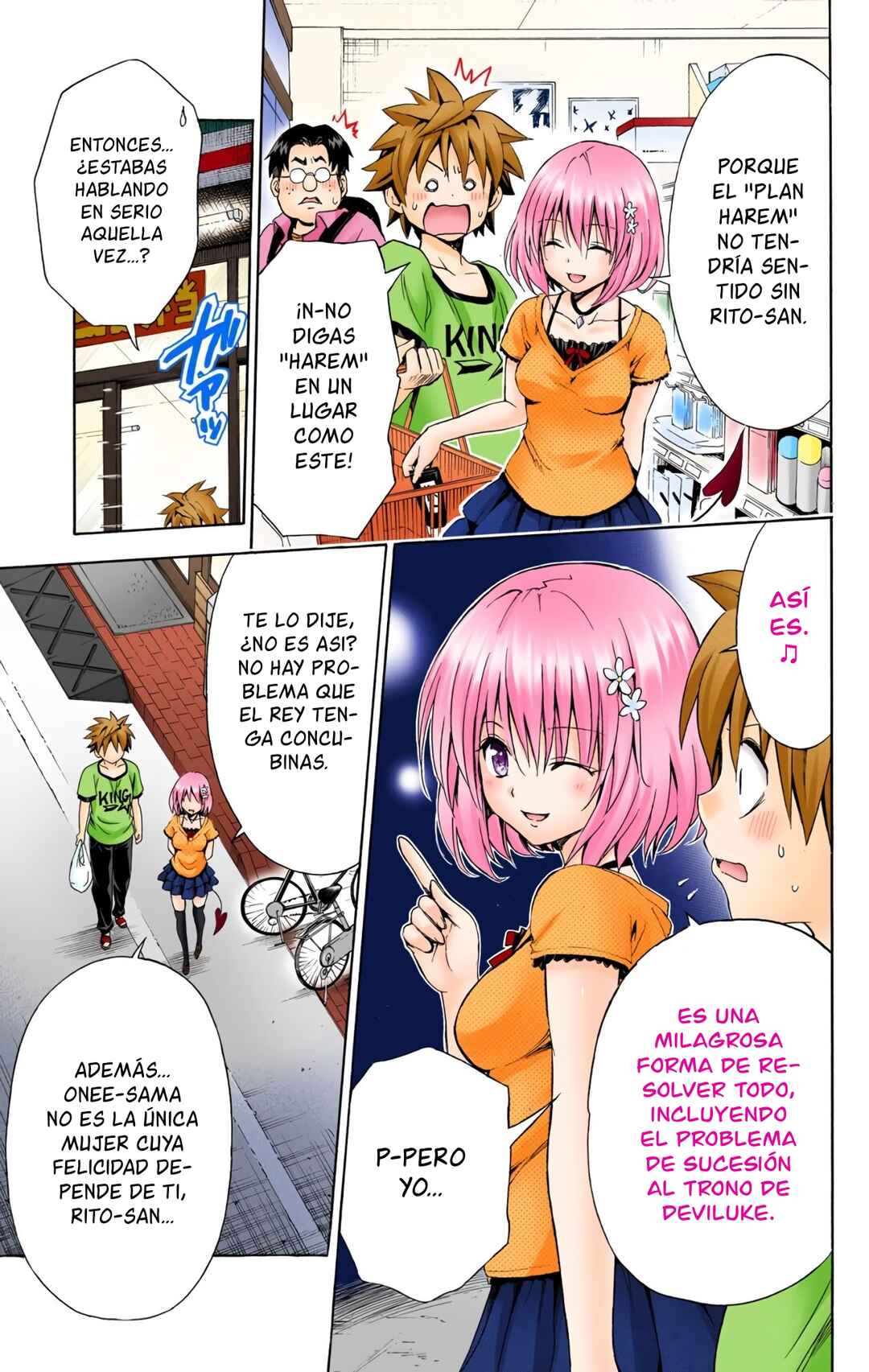 To Love Ru Darkness (Official Colored) Chapter 2 - Page 20
