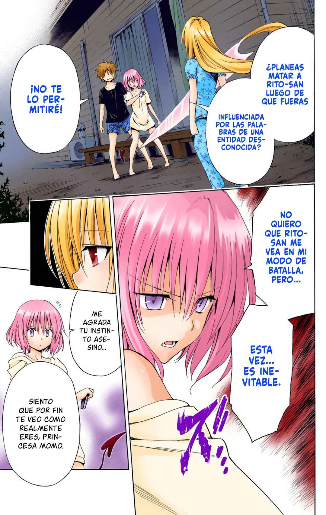 To Love Ru Darkness (Official Colored) Chapter 2 - Page 38