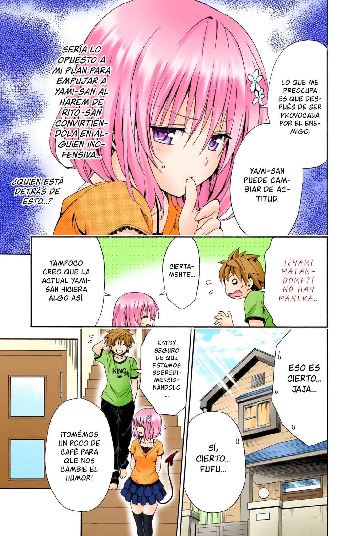 To Love Ru Darkness (Official Colored) Chapter 2 - Page 6