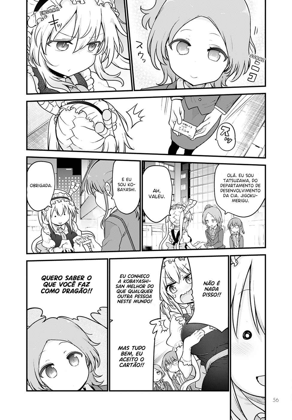 Kobayashi-san Chi no Maid Dragon Chapter 124 - Page 3