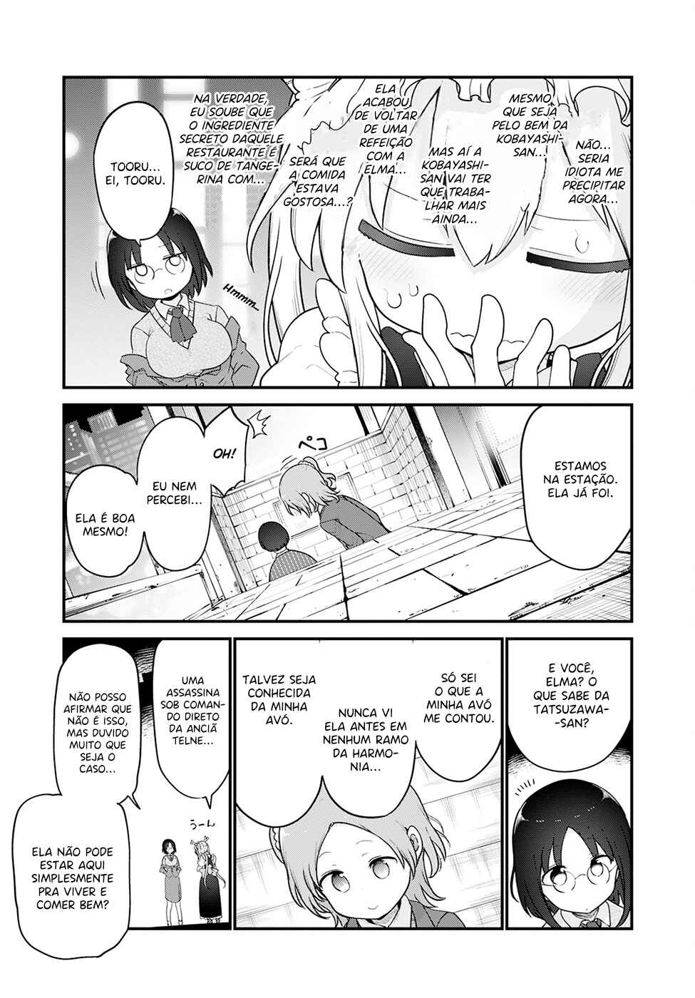 Kobayashi-san Chi no Maid Dragon Chapter 124 - Page 8