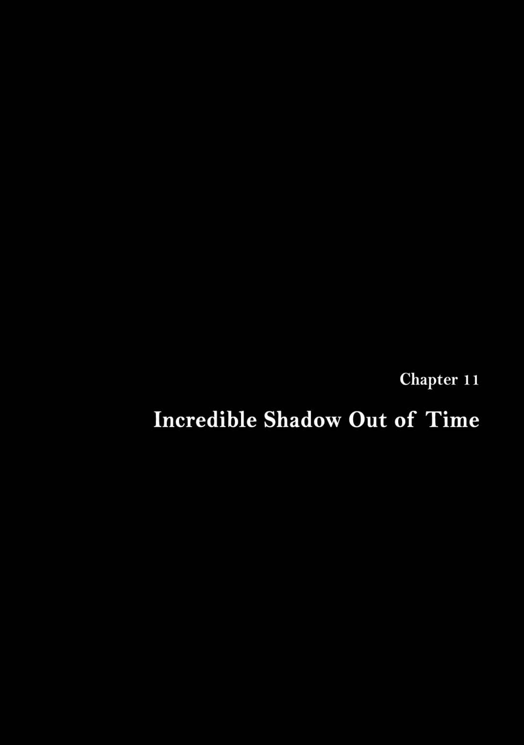 H.P. Lovecraft's The Shadow Out Of Time Chapter 11 - Page 1
