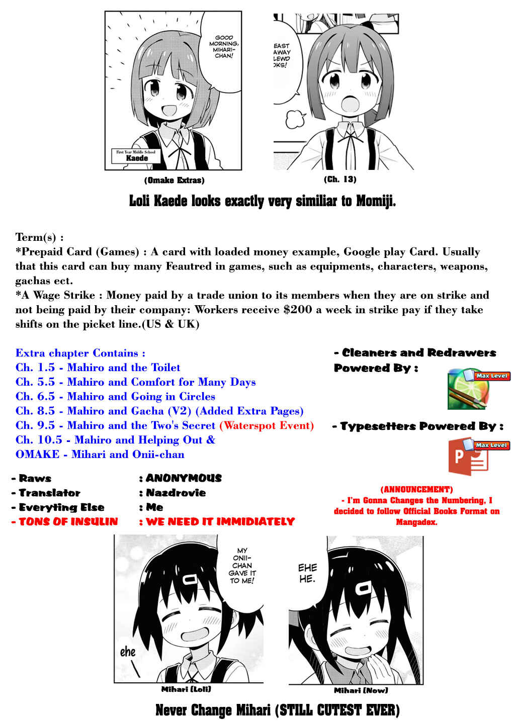 Onii-chan wa Oshimai! Chapter 10.5 - Page 11