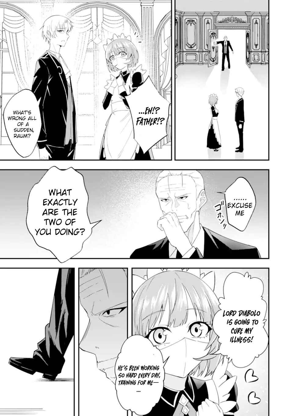 Shokei Flag no Akuyaku Kizoku ni Tensei Shita ga, Shinitakunai node Yami Mahou o Kiwamete Heroine-tachi o Sukuimasu Chapter 2.1 - Page 8