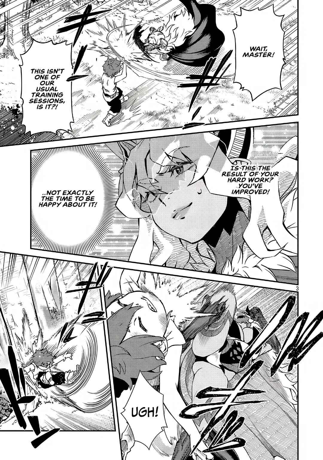 Onnamaou-sama wa Yuusha-kun o Taosenai. Chapter 18 - Page 3