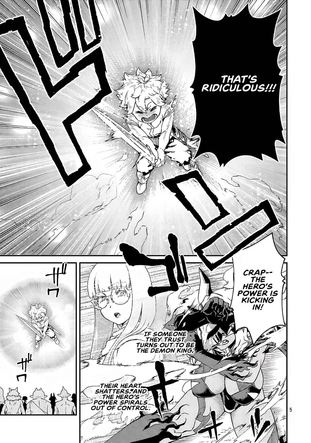 Onnamaou-sama wa Yuusha-kun o Taosenai. Chapter 18 - Page 5