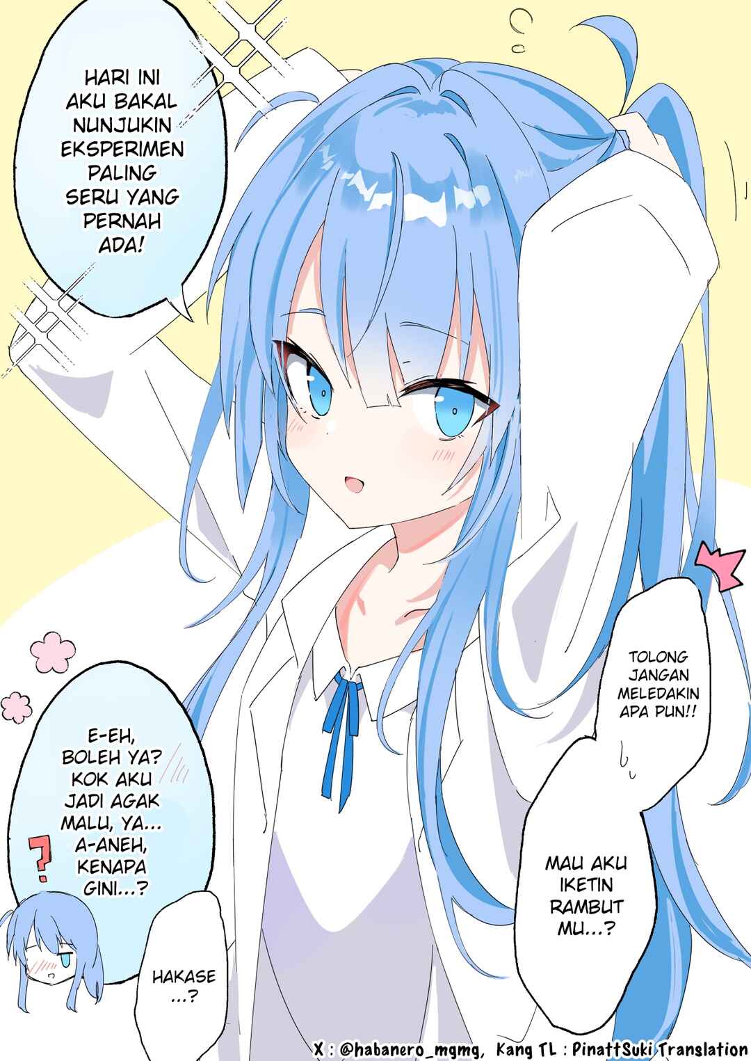 Hakase, Onnanoko ni Naru Chapter 8 - Page 1