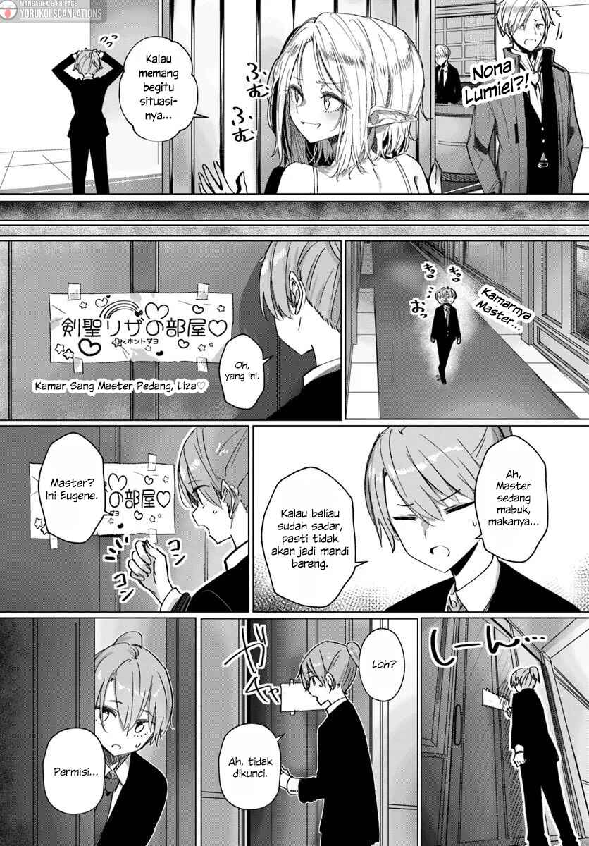 Doukyo Shiteiru Kensei no Onna Shishou ga Kawaisugite Mainichi Shiawase desu Chapter 9.2 - Page 2