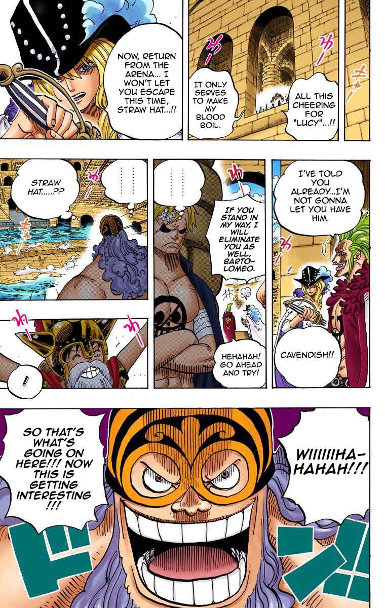 One Piece (Official Colored) Chapter 719 - Page 19