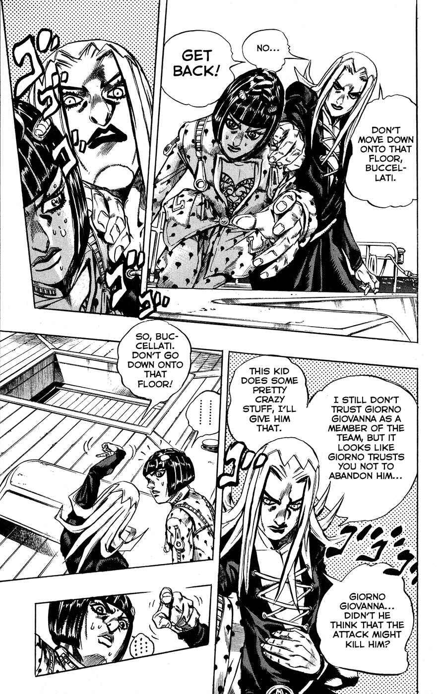 JoJo no Kimyou na Bouken: Part 5 - Ougon no Kaze Chapter 20 - Page 5