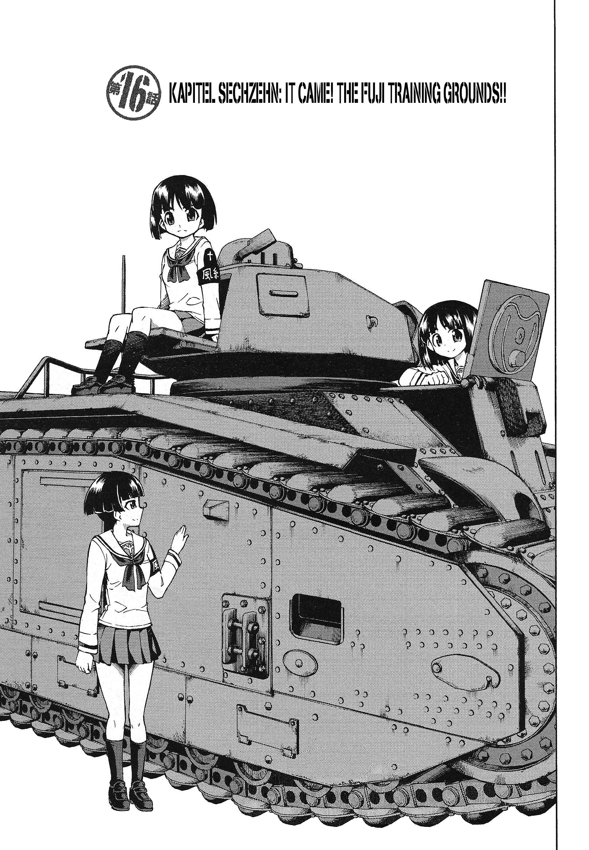 Girls und Panzer Chapter 16 - Page 1
