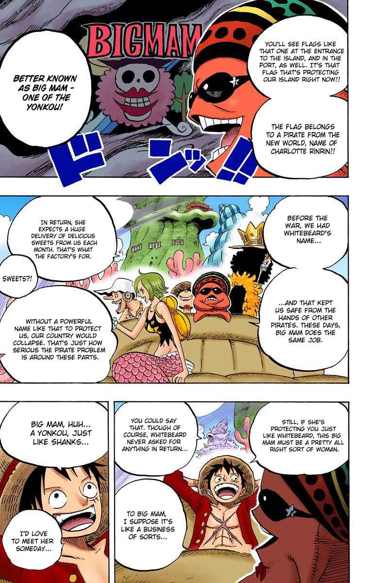 One Piece (Official Colored) Chapter 610 - Page 14