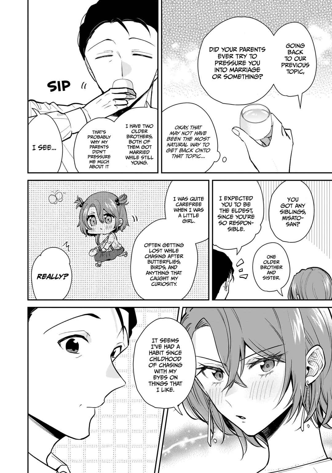 Misato-san wa Amasugi Joushi ni Chotto Kibishii Chapter 7 - Page 10