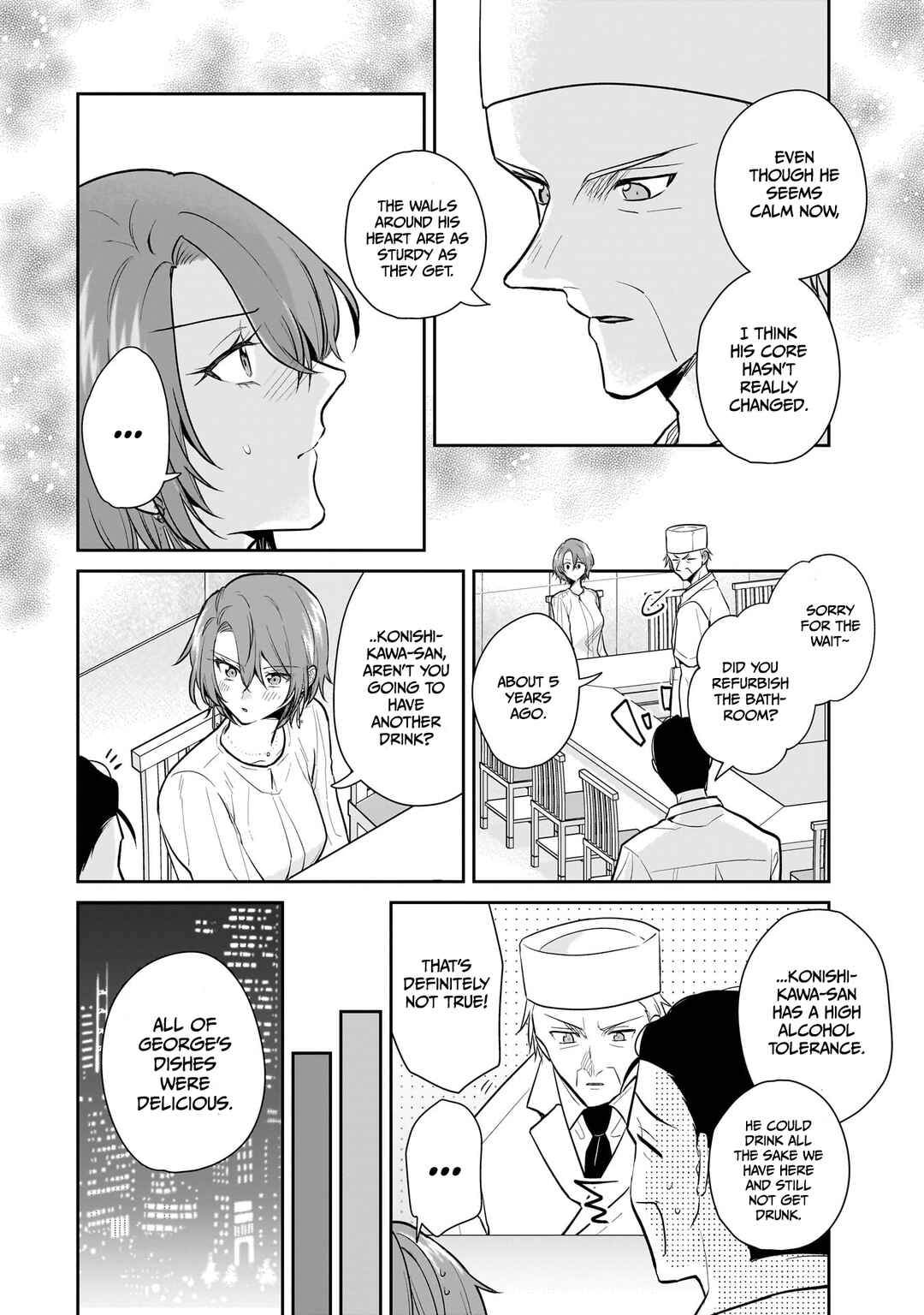 Misato-san wa Amasugi Joushi ni Chotto Kibishii Chapter 7 - Page 16