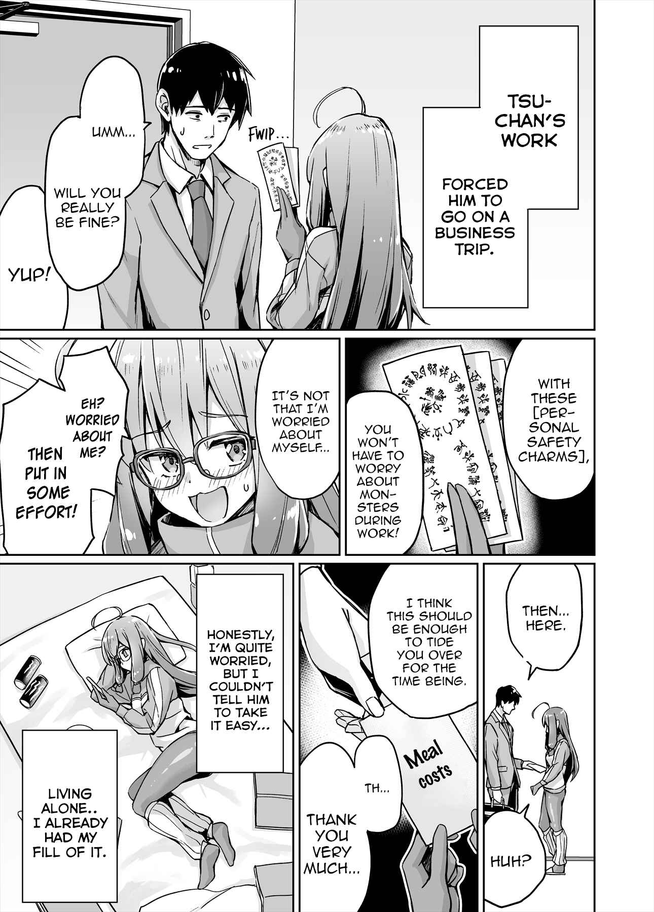 NEET de Otaku na Kunoichi to naze ka Dousei hajimemashita Chapter 5 - Page 1