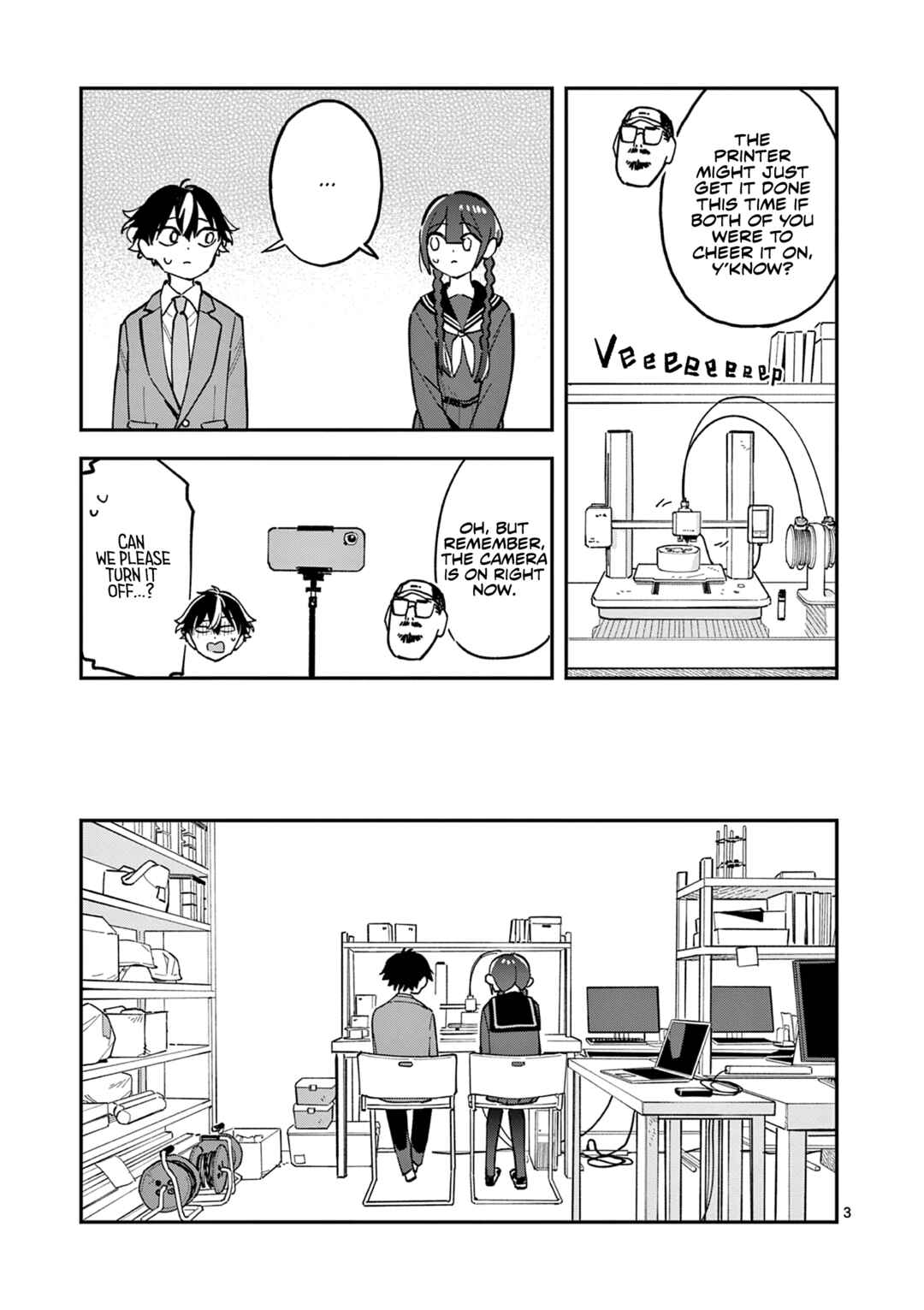 Houkago, Bokura wa Uchuu ni Madou Chapter 12 - Page 3