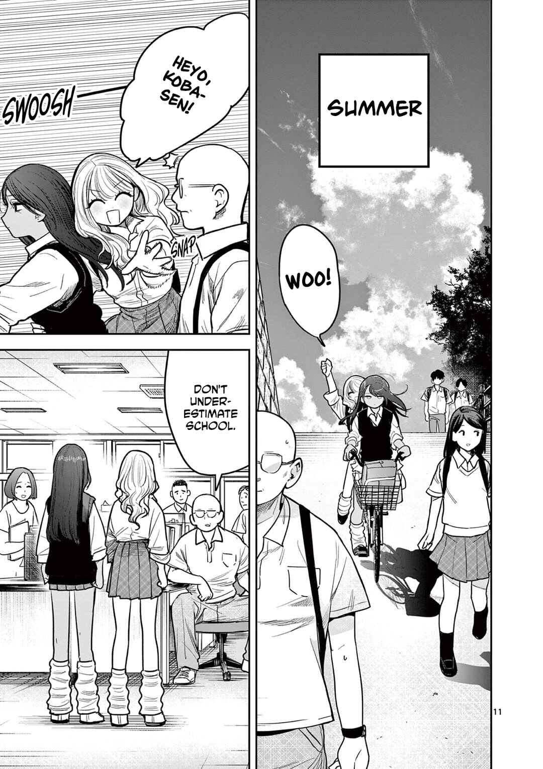 #Gyaru to Gyaru no Yuri Chapter 1 - Page 11