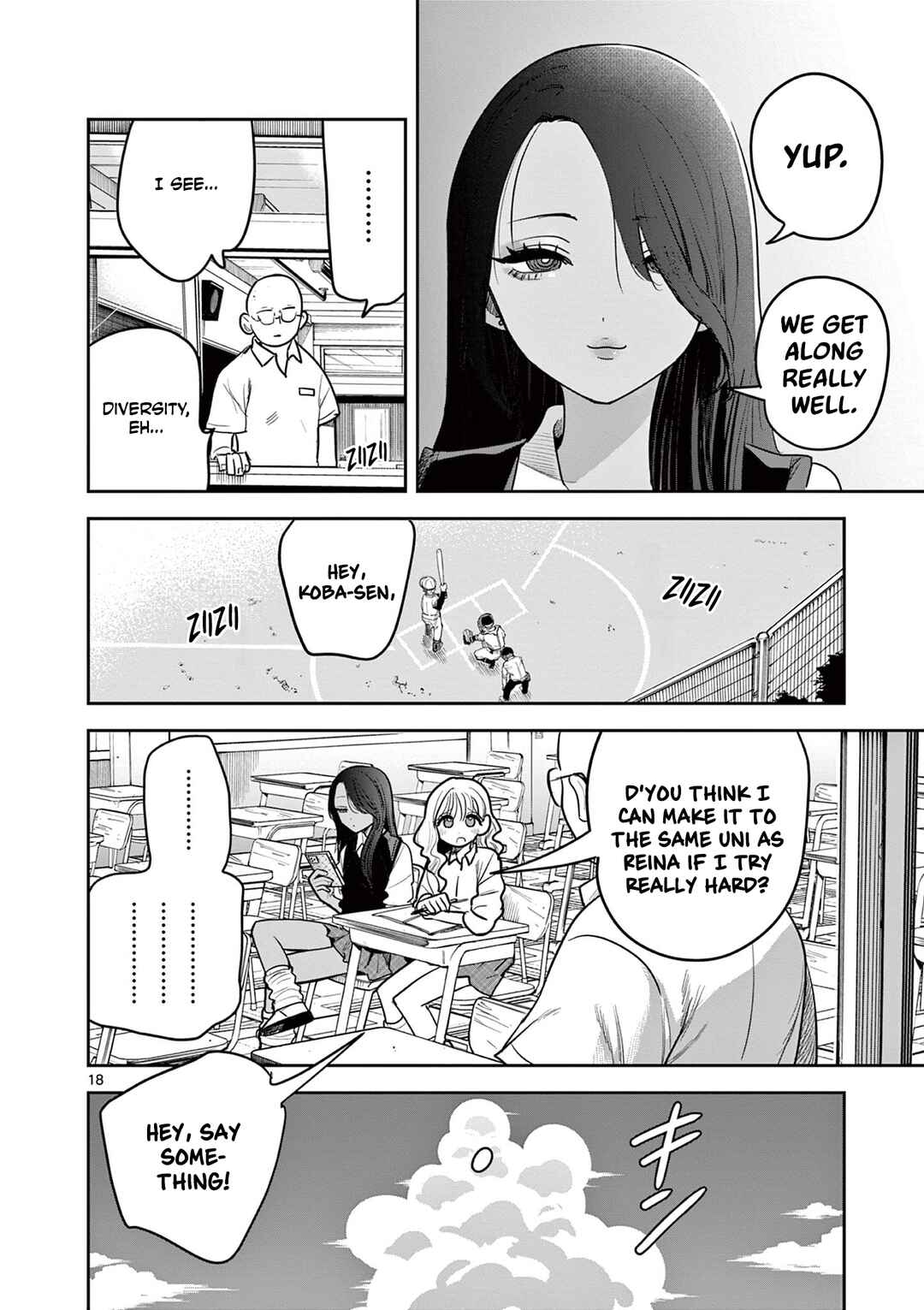 #Gyaru to Gyaru no Yuri Chapter 1 - Page 18