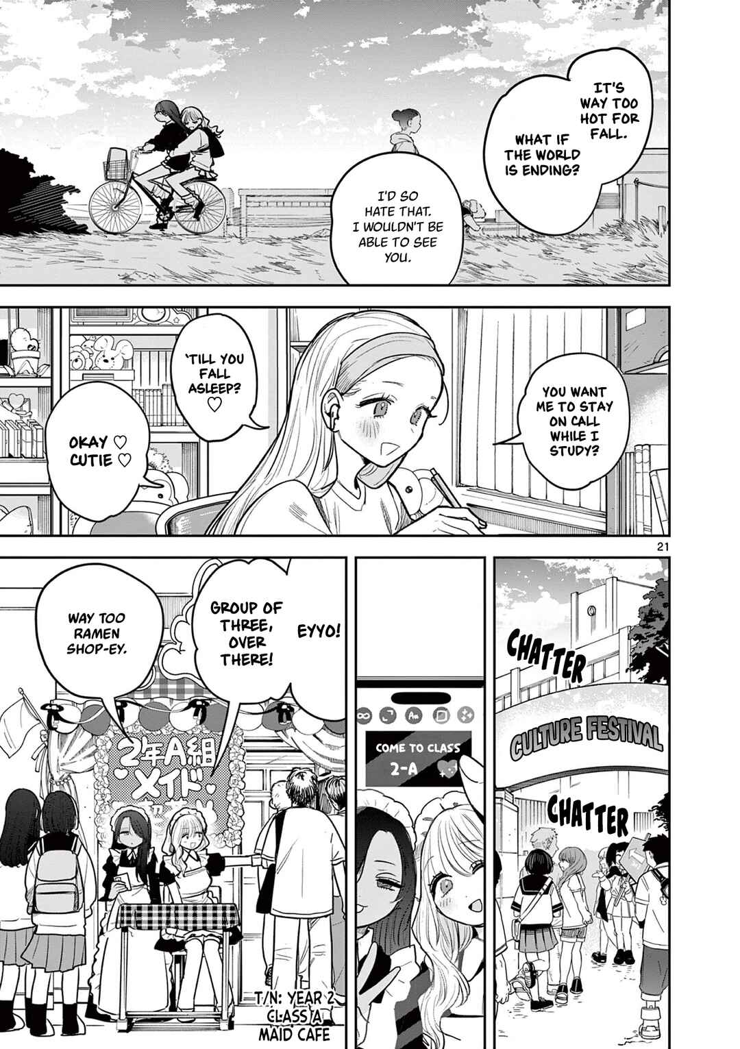 #Gyaru to Gyaru no Yuri Chapter 1 - Page 21