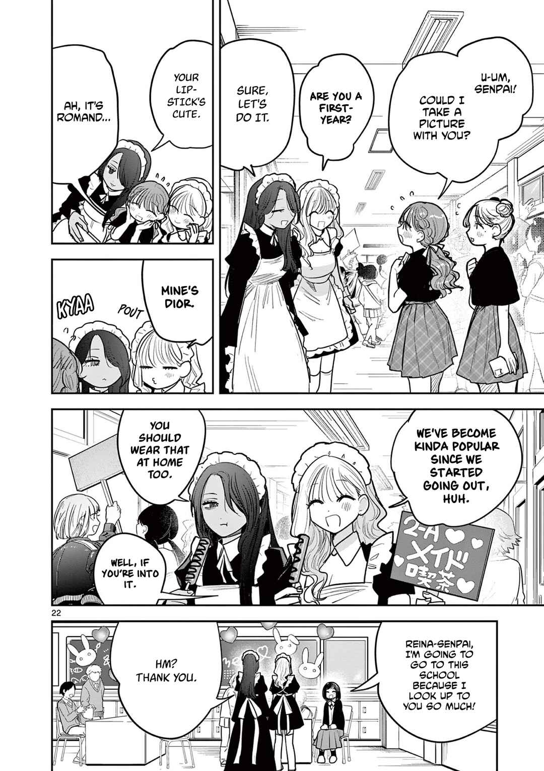 #Gyaru to Gyaru no Yuri Chapter 1 - Page 22