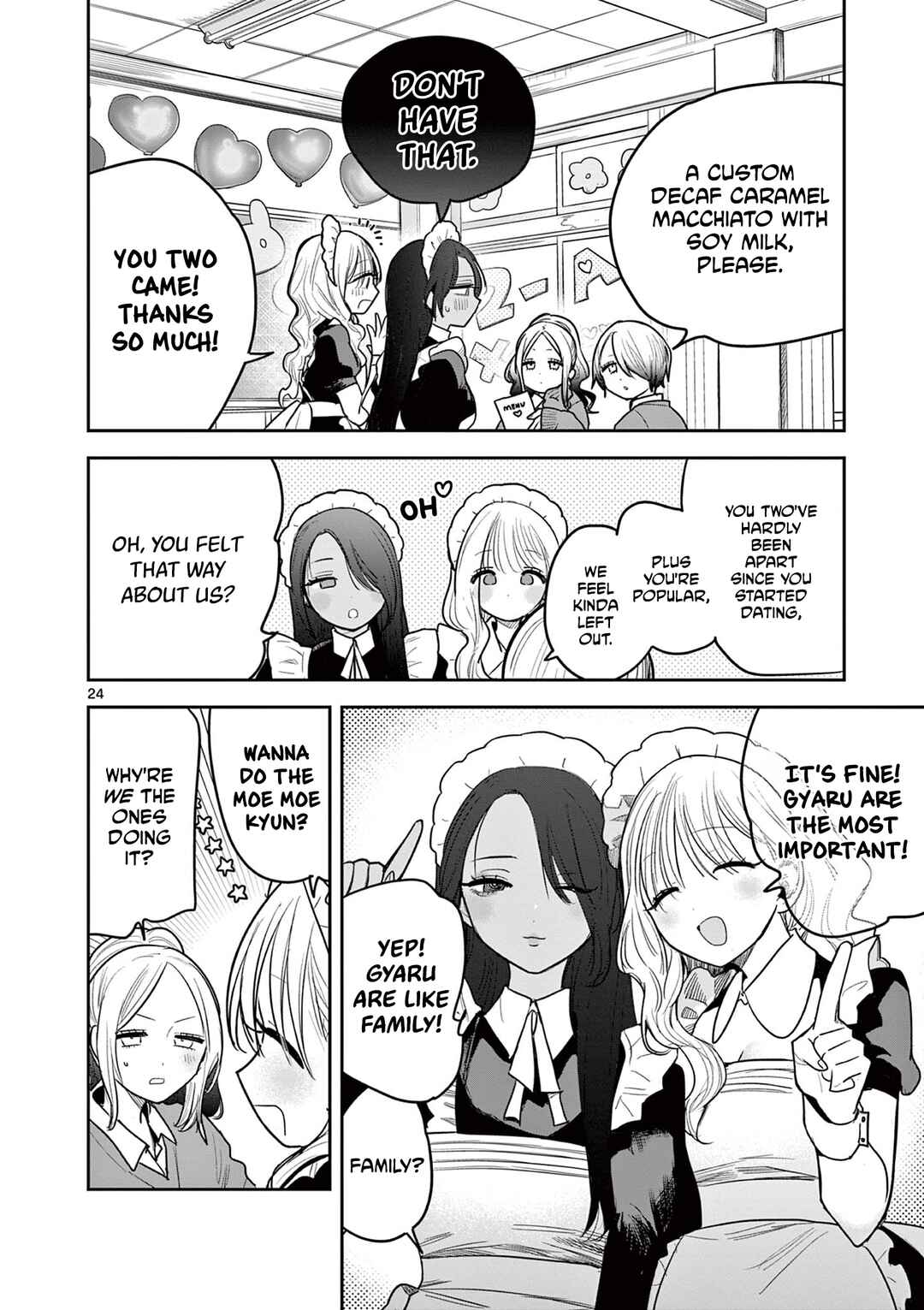 #Gyaru to Gyaru no Yuri Chapter 1 - Page 24