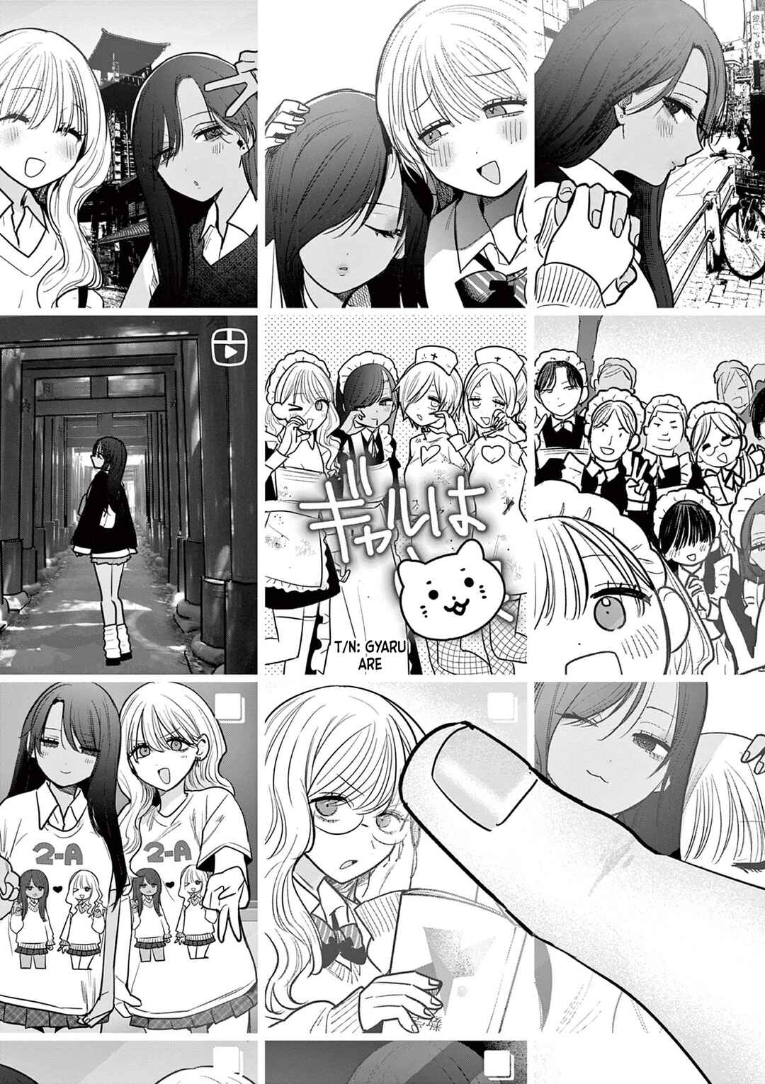 #Gyaru to Gyaru no Yuri Chapter 1 - Page 35