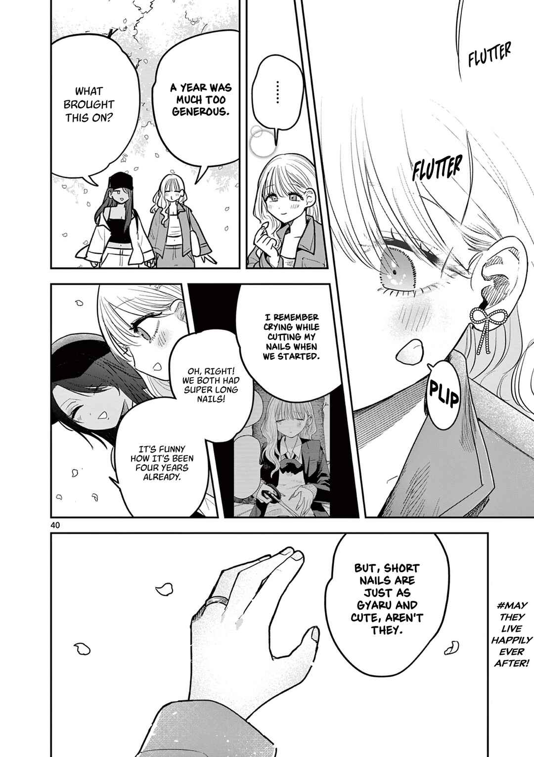 #Gyaru to Gyaru no Yuri Chapter 1 - Page 40