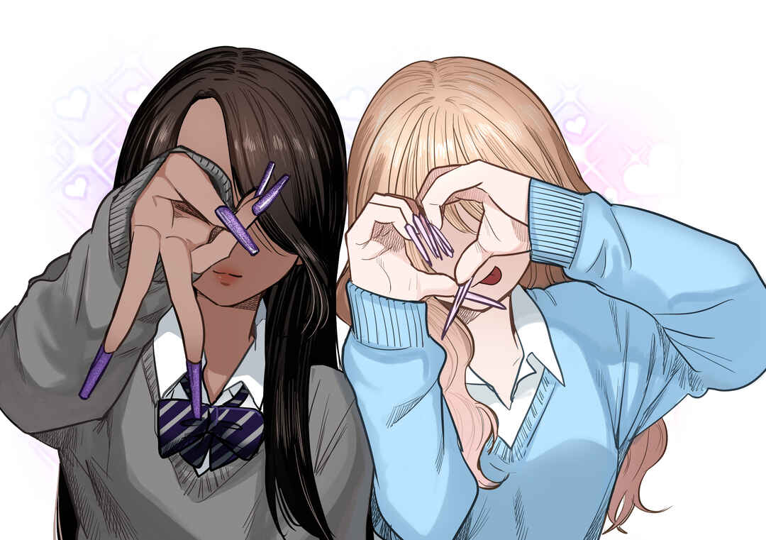 #Gyaru to Gyaru no Yuri Chapter 1 - Page 42