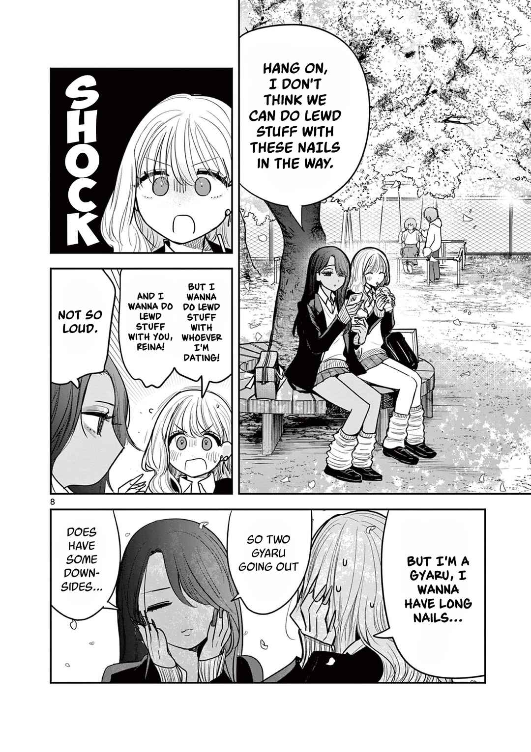 #Gyaru to Gyaru no Yuri Chapter 1 - Page 8