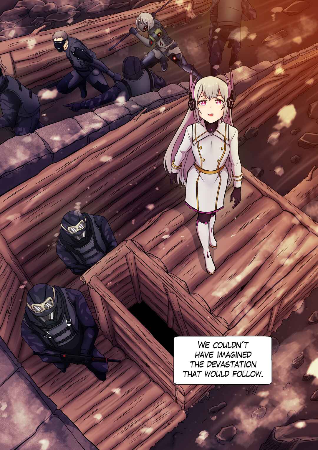 Punishing: Gray Raven — In Sync with You Chapter 23 - Page 1