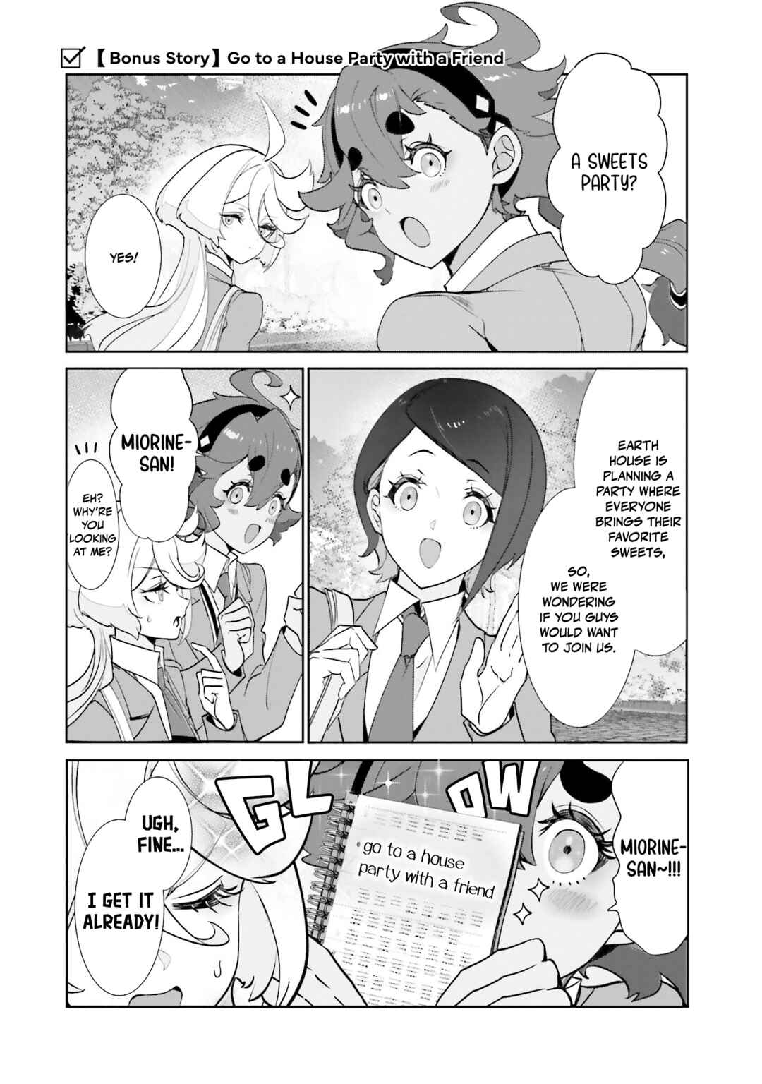 Kidou Senshi Gundam: Suisei no Majo - Seishun Frontier Chapter 4.5 - Page 7