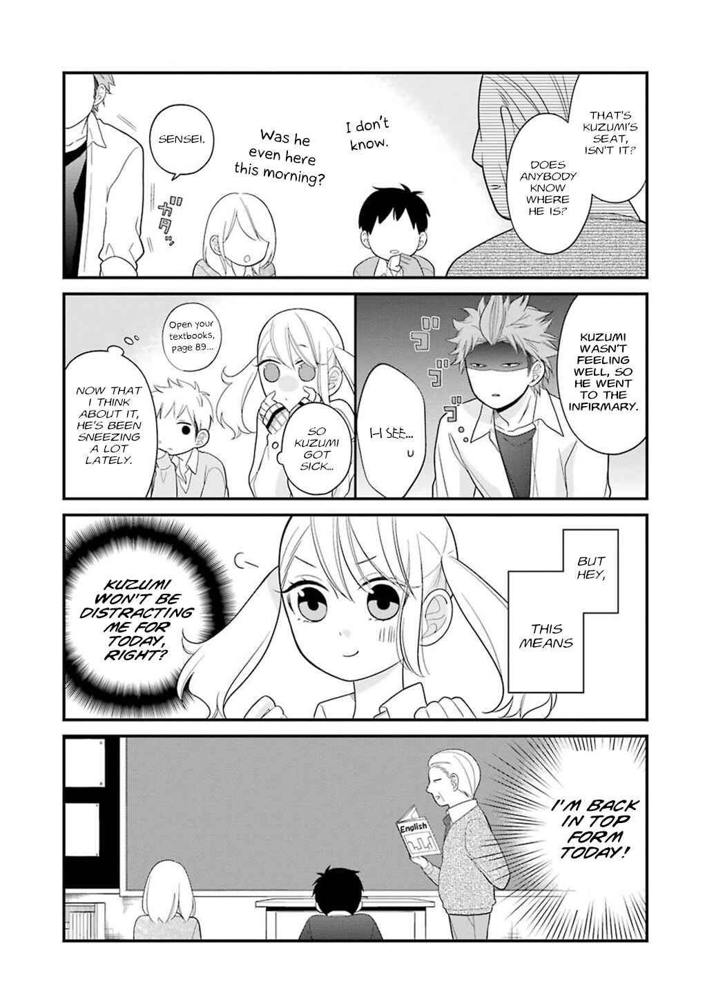 Kuzumi-kun, Can't You Read the Room? Chapter 8 - Page 3
