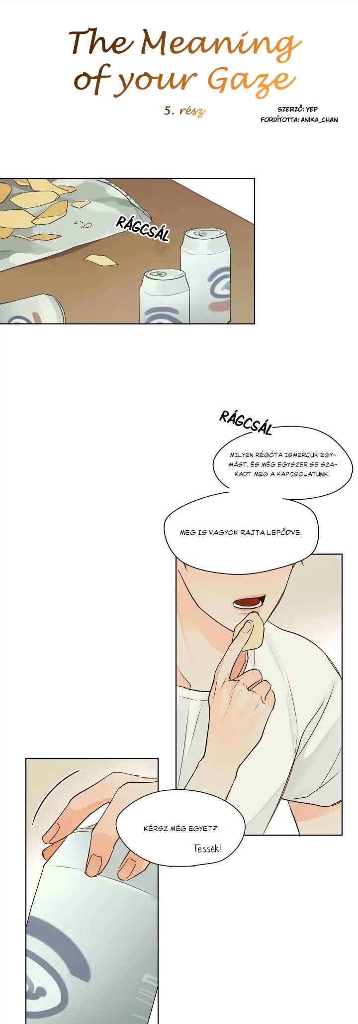 The Meaning of Your Gaze Chapter 5 - Page 1