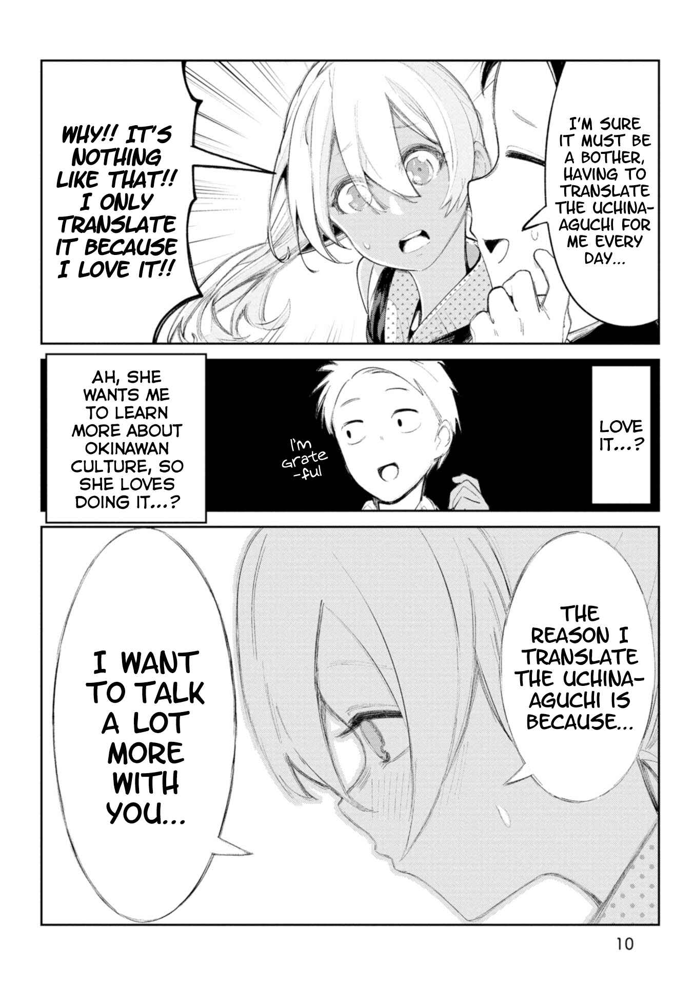 Okinawa de Suki ni Natta Ko ga Hougensugite Tsurasugiru Chapter 12 - Page 9