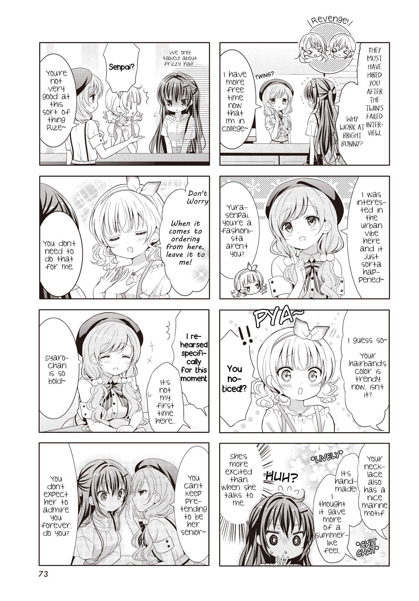 Gochuumon wa Usagi desu ka? Chapter 137 - Page 3