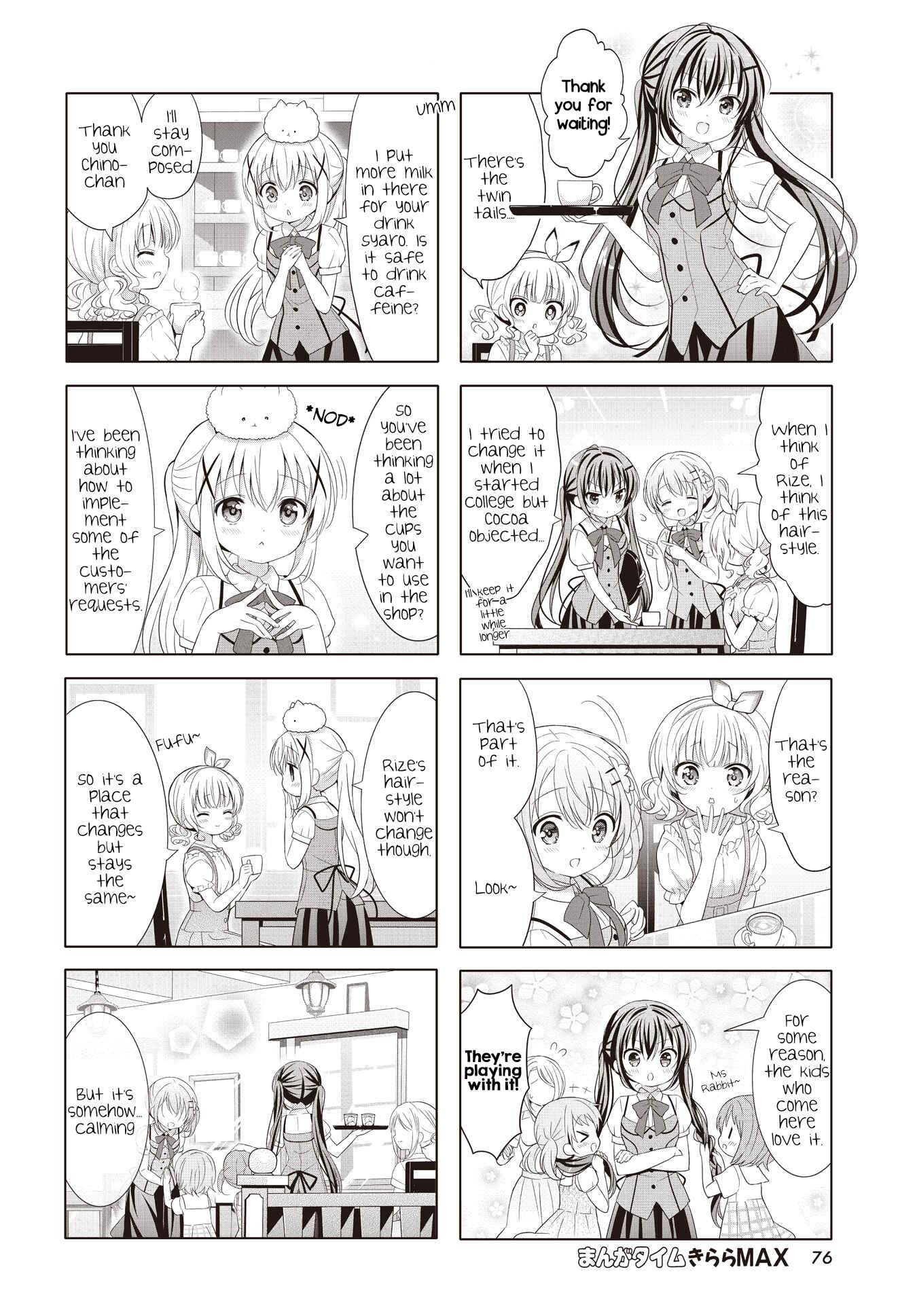 Gochuumon wa Usagi desu ka? Chapter 137 - Page 6