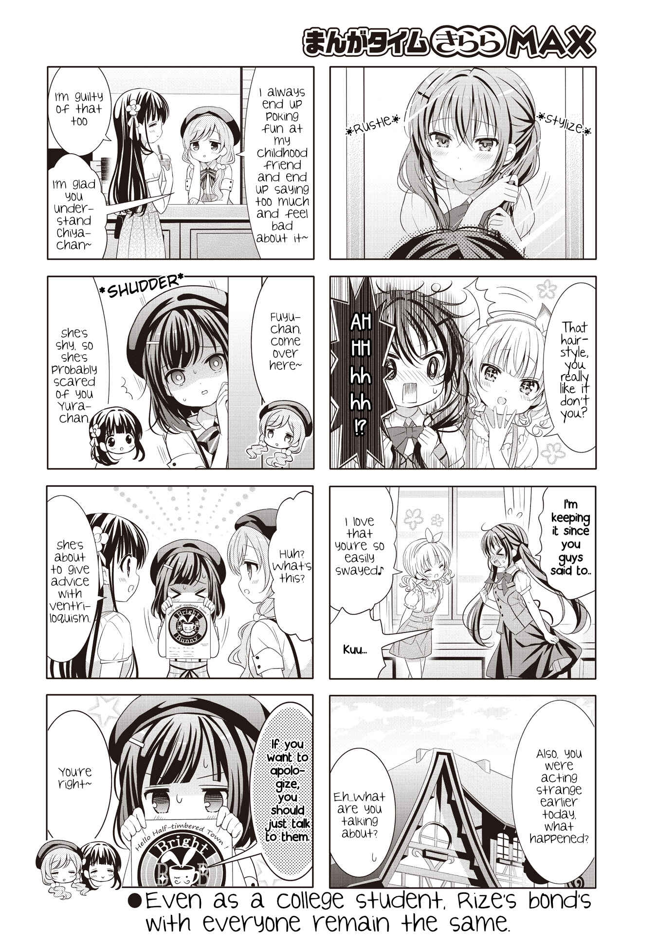 Gochuumon wa Usagi desu ka? Chapter 137 - Page 8