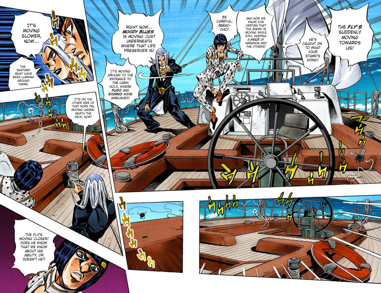 JoJo no Kimyou na Bouken: Part 5 - Ougon no Kaze Color-ban Chapter 21 - Page 11