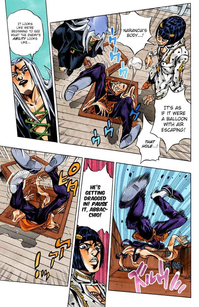 JoJo no Kimyou na Bouken: Part 5 - Ougon no Kaze Color-ban Chapter 21 - Page 4