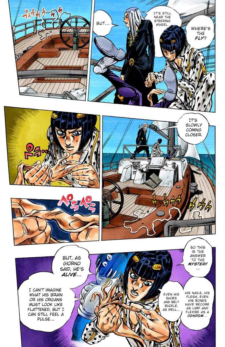 JoJo no Kimyou na Bouken: Part 5 - Ougon no Kaze Color-ban Chapter 21 - Page 6