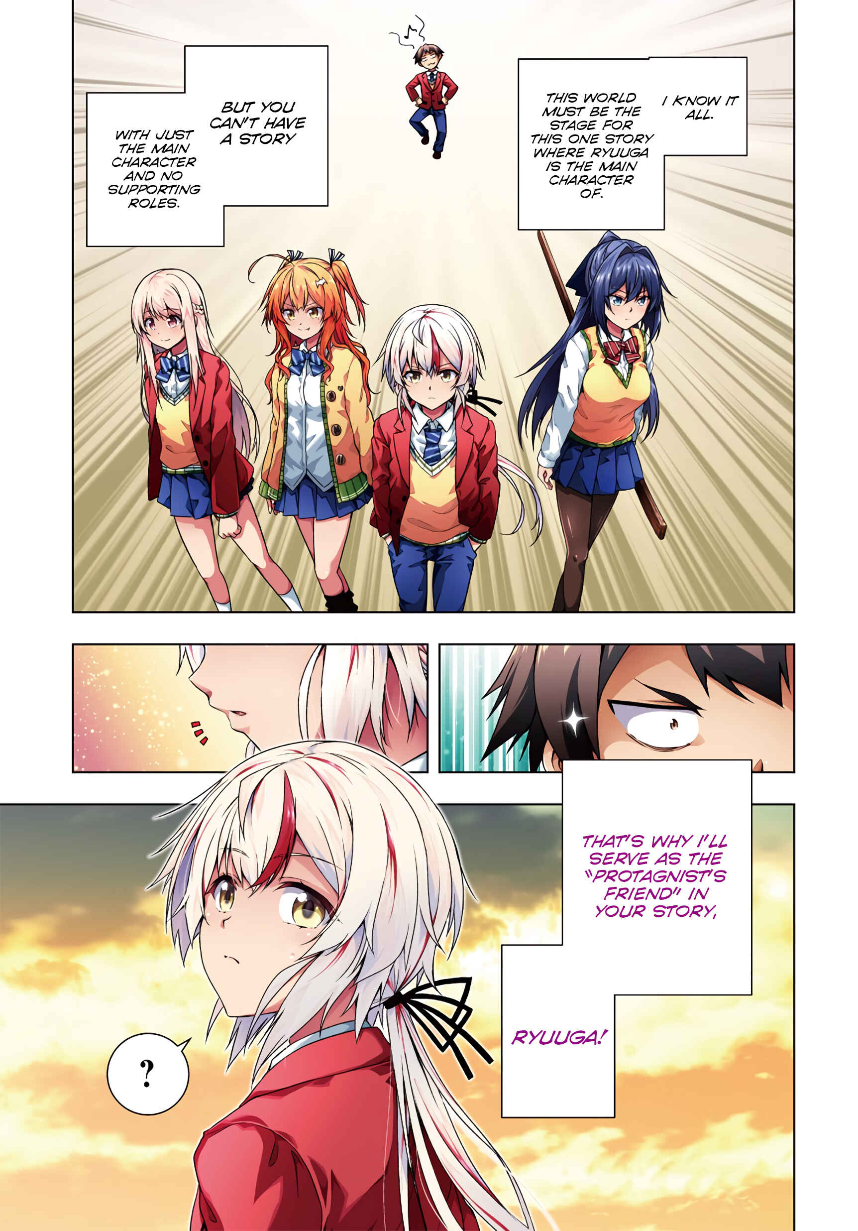 Yuujin Character wa Taihen desu ka? Chapter 1 - Page 14