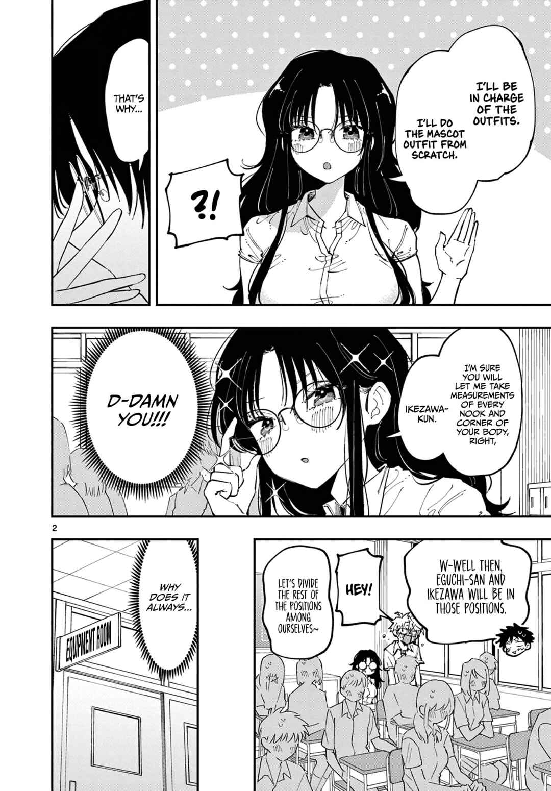 Tonari no Seki no Yatsu ga Souiu Me de Mitekuru Chapter 14 - Page 2
