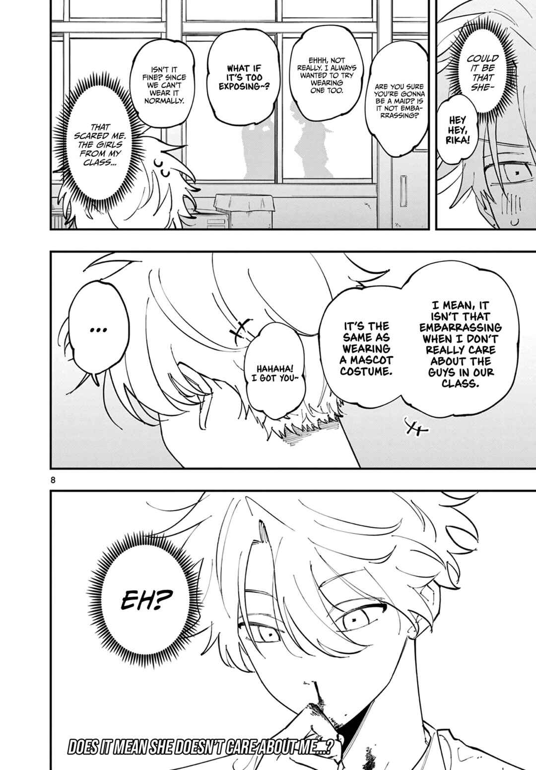 Tonari no Seki no Yatsu ga Souiu Me de Mitekuru Chapter 14 - Page 8
