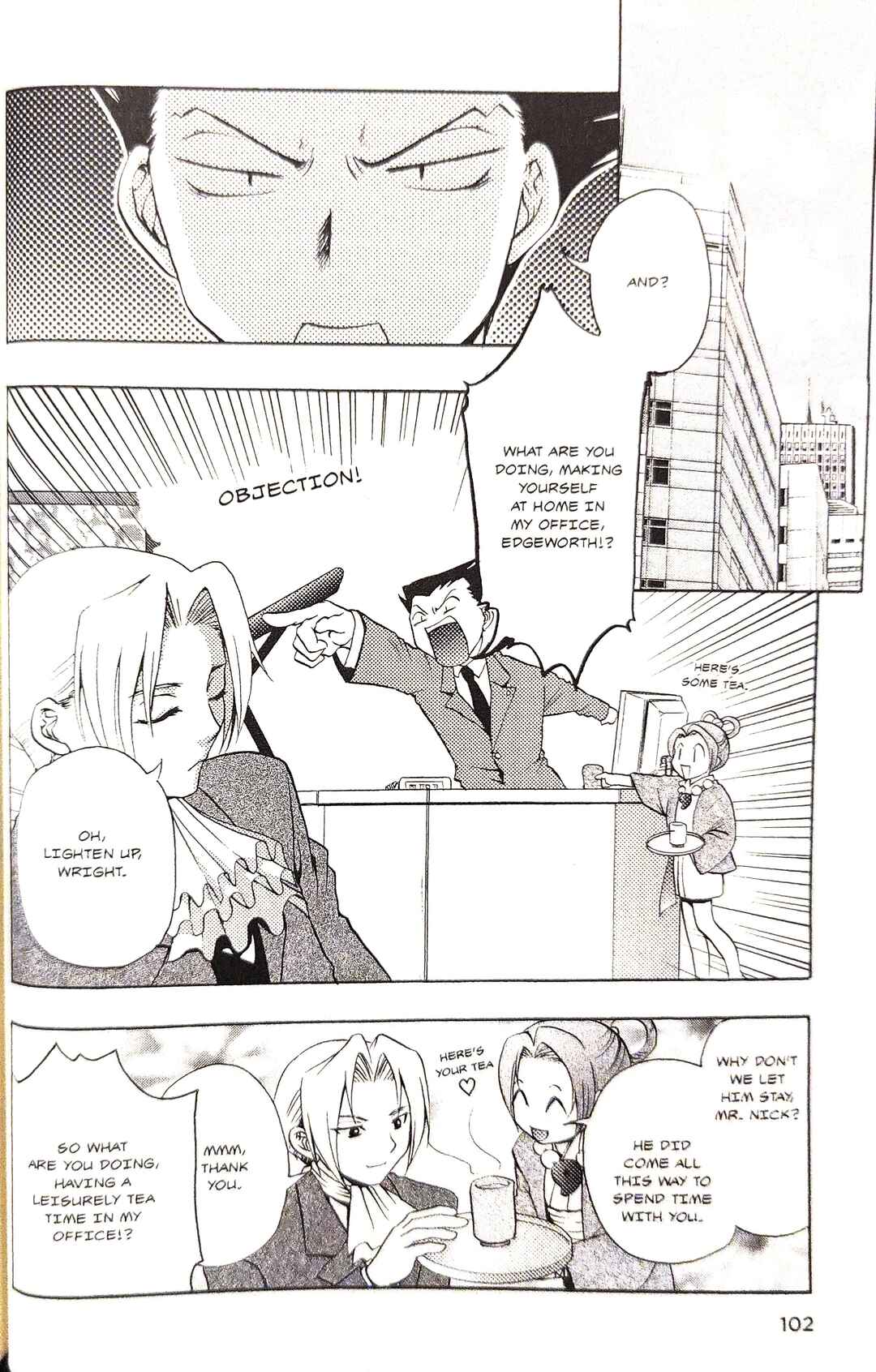 Gyakuten Saiban Official Anthology Comic: Naruhodou-hen Chapter 6 - Page 4