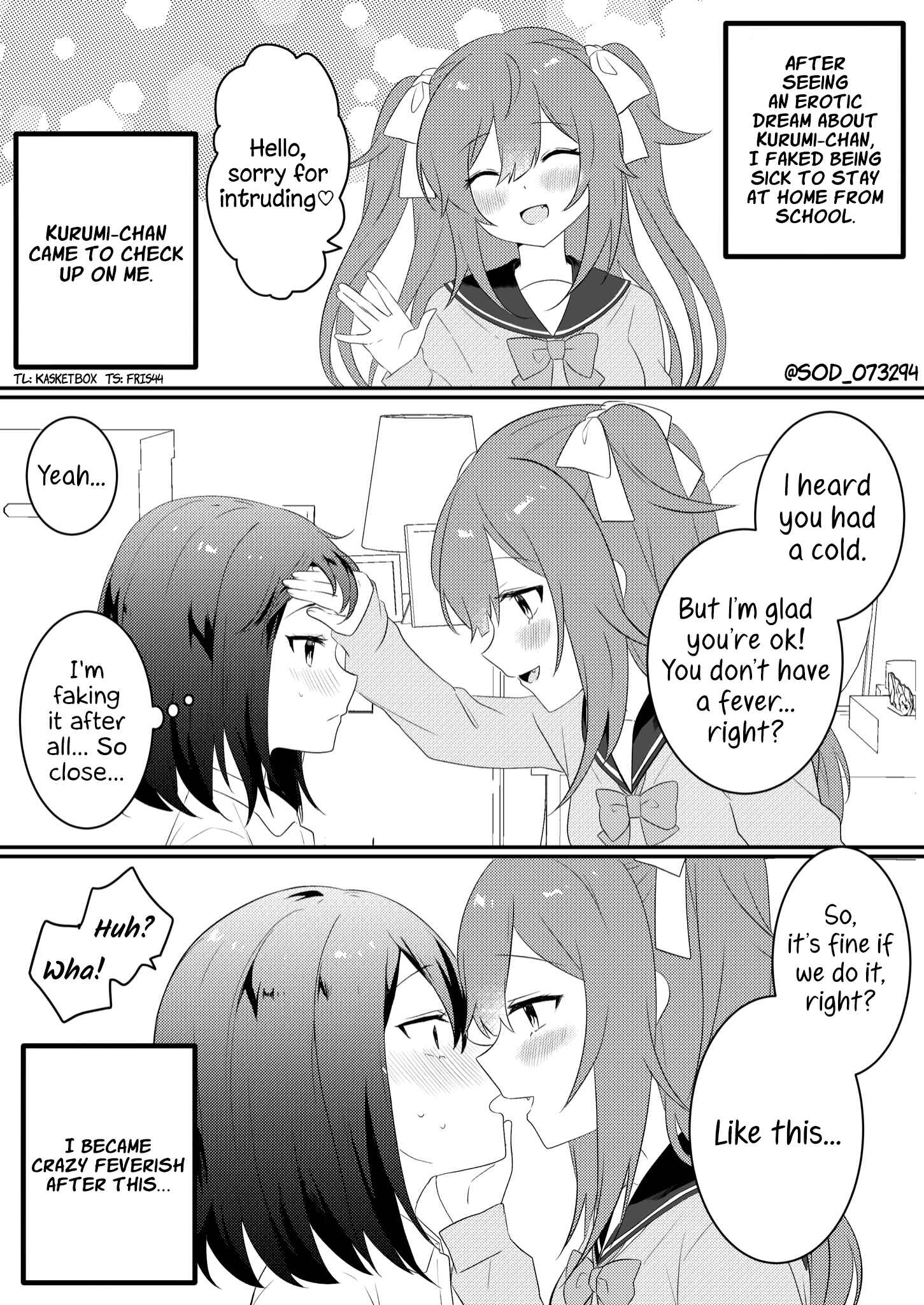 Yandere-chan x Negative-chan Chapter 7 - Page 1